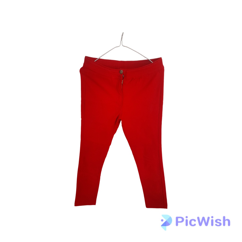 Pantalón strech rojo talla M