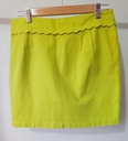 Falda verde limón