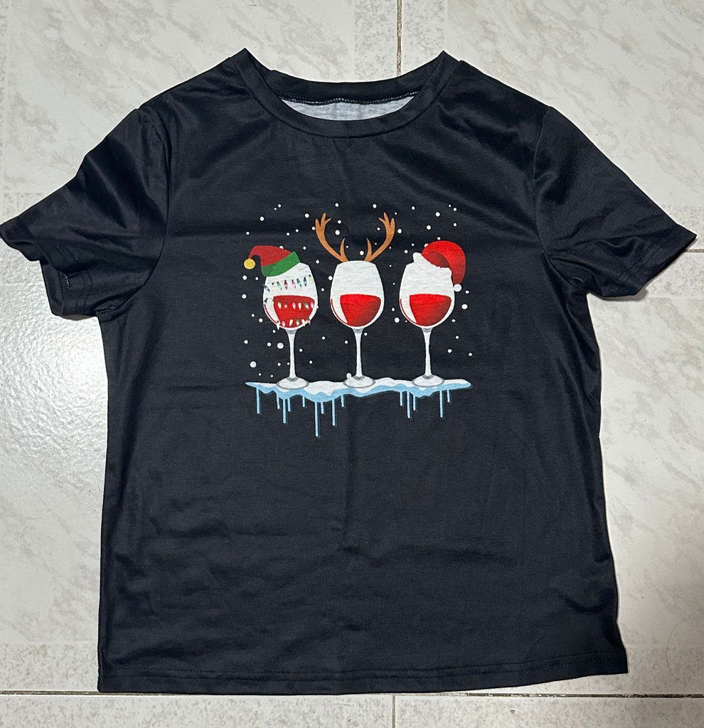 Camiseta navideña
